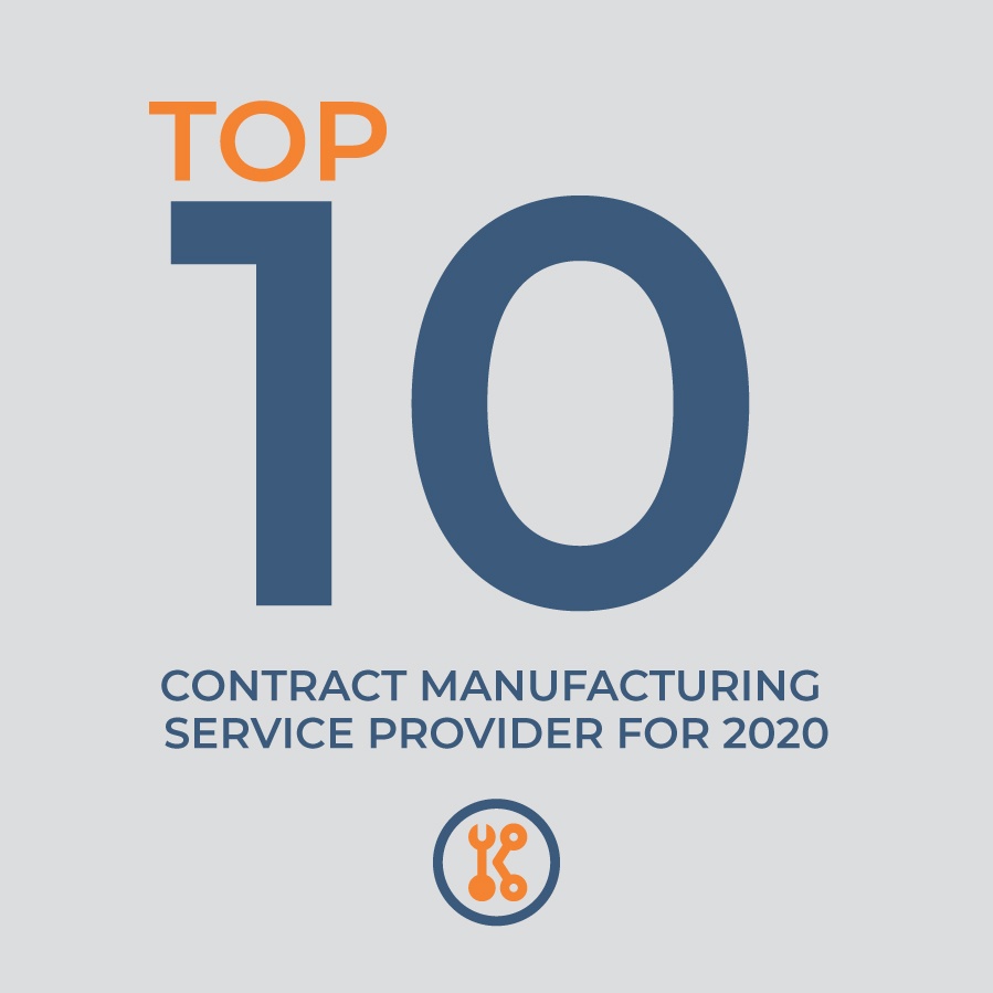 KEYTRONIC SELECTED AS A TOP 10 CONTRACT MANUFACTURING SERVICE PROVIDER FOR 2020